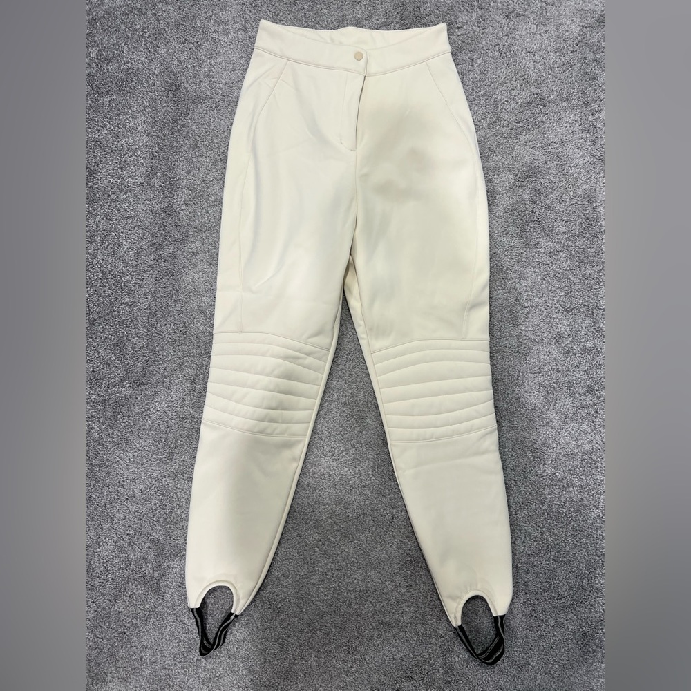 ASOS Women's 4505 Skinny Ski Snow Stirrup Pants Trousers White Size US 8